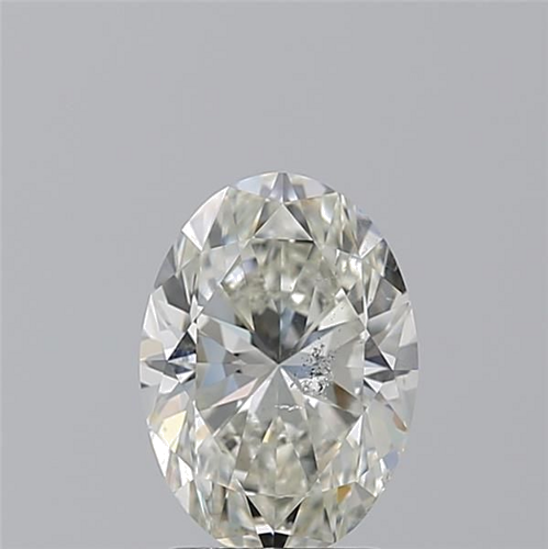2.01 carat J-SI2 Natūralus Oval Deimantas (1)