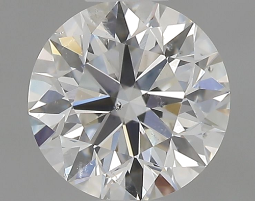 0.6 carat G-SI1 Excellent cut Natūralus Round Deimantas (1)