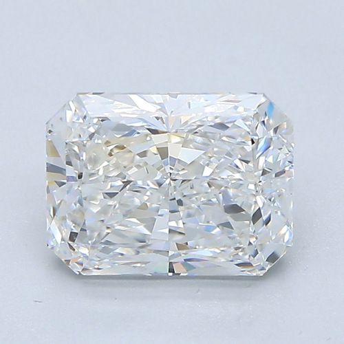 2.51 carat F-VS2 Natūralus Radiant Deimantas (1)