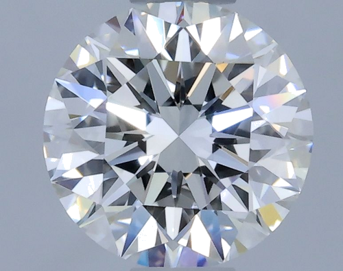 0.52 carat F-VVS1 Excellent cut Natūralus Round Deimantas (1)