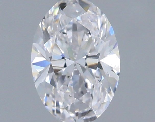 0.4 carat D-VVS2 Natūralus Oval Deimantas (1)