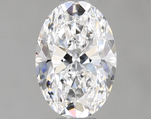 0.48 carat F-VVS1 Natūralus Oval Deimantas (1)