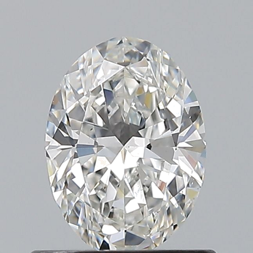 0.7 carat F-VS1 Natūralus Oval Deimantas (1)