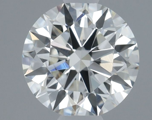 0.39 carat H-VVS1 Excellent cut Natūralus Round Deimantas (1)