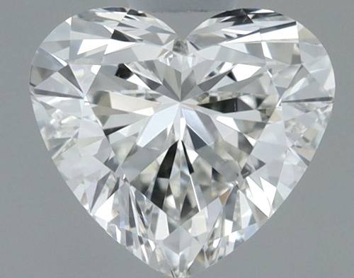 0.5 carat I-VS2 Natūralus Heart Deimantas (1)