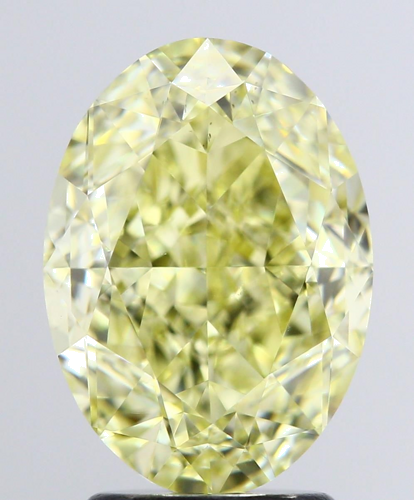 3.56 carat Fancy Yellow-VS2 Natūralus Oval Deimantas (1)