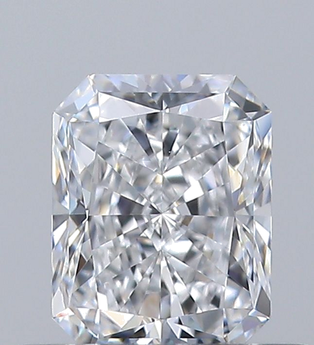 0.5 carat D-VS2 Natūralus Radiant Deimantas (1)