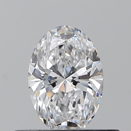 0.42 carat D-VVS2 Natūralus Oval Deimantas (1)
