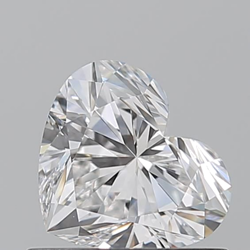 0.7 carat E-VS1 Natūralus Heart Deimantas (1)