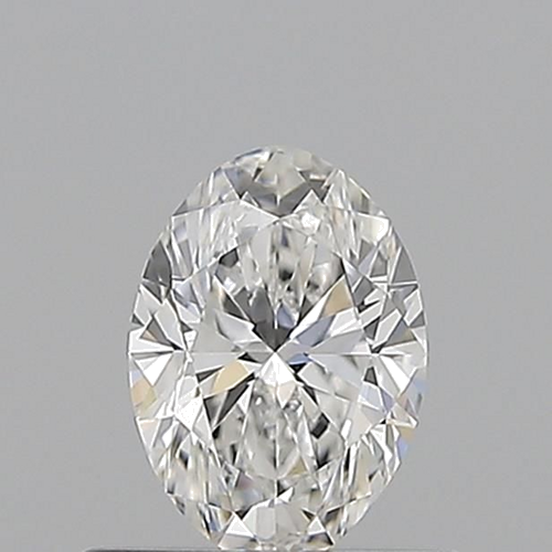 0.51 carat E-VVS1 Natūralus Oval Deimantas (1)