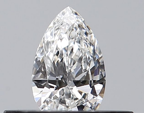 0.22 carat F-VVS1 Natūralus Pear Deimantas (1)