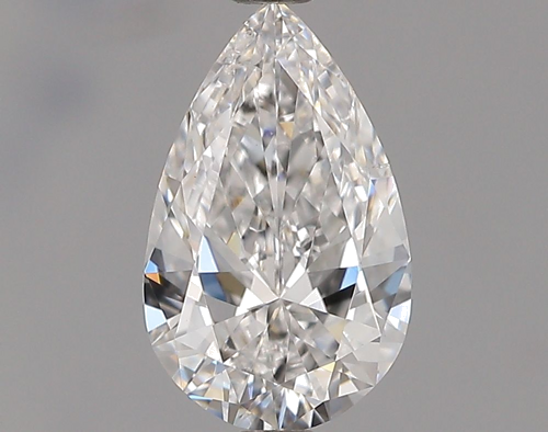 0.7 carat D-SI1 Natūralus Pear Deimantas (1)