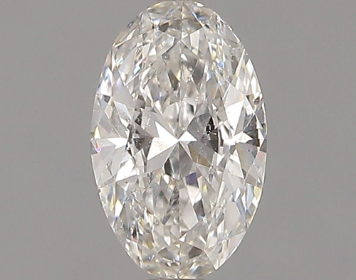 0.5 carat F-SI2 Natūralus Oval Deimantas (1)