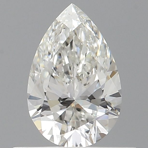 0.52 carat H-VVS1 Natūralus Pear Deimantas (1)