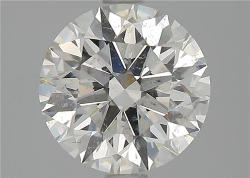 2.04 carat I-SI2 Excellent cut Natūralus Round Deimantas (1)