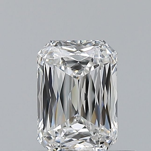 0.59 carat E-VS2 Natūralus Radiant Deimantas (1)