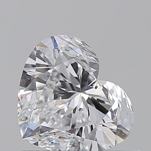 0.72 carat D-SI1 Natūralus Heart Deimantas (1)