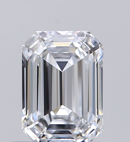 0.6 carat D-VVS2 Natūralus Emerald Deimantas (1)