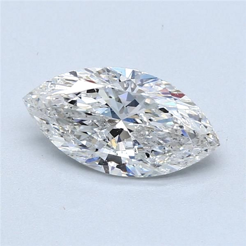 1.7 carat F-SI2 Natūralus Marquise Deimantas (1)