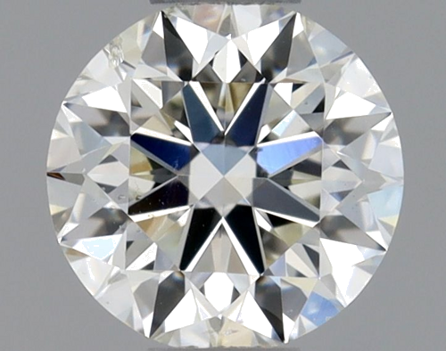 0.44 carat I-SI1 Excellent cut Natūralus Round Deimantas (1)