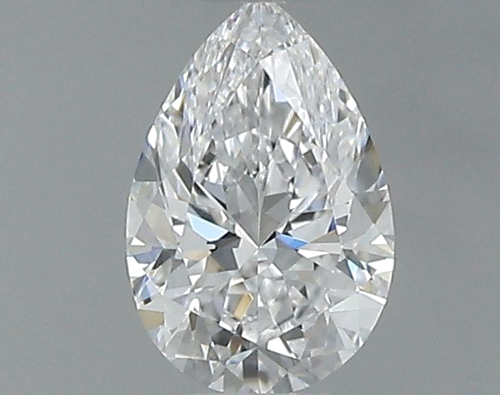 0.36 carat D-IF Natūralus Pear Deimantas (1)