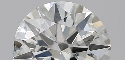 0.5 carat H-SI2 Very Good cut Natūralus Round Deimantas (1)