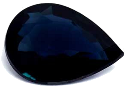 0.66 carat BLUE Pear Safyras (1)