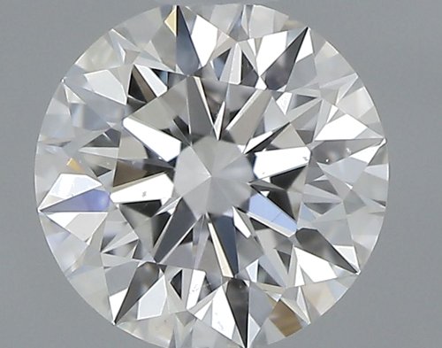 0.5 carat F-SI1 Excellent cut Natūralus Round Deimantas (1)
