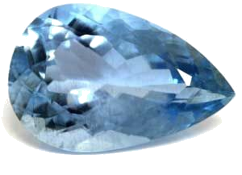 4.81 carat BLUE Pear Aquamarine (1)