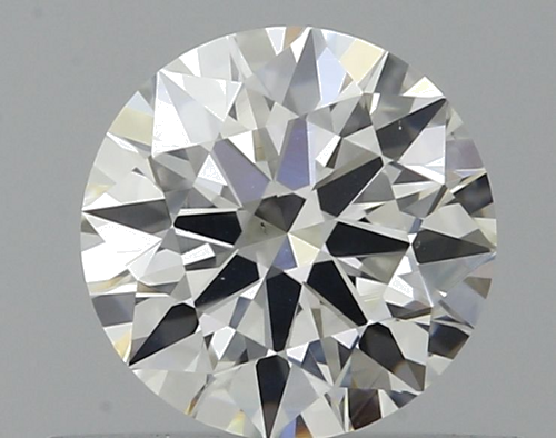 0.46 carat G-SI1 Excellent cut Natūralus Round Deimantas (1)
