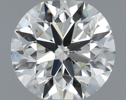 0.45 carat J-SI1 Excellent cut Natūralus Round Deimantas (1)