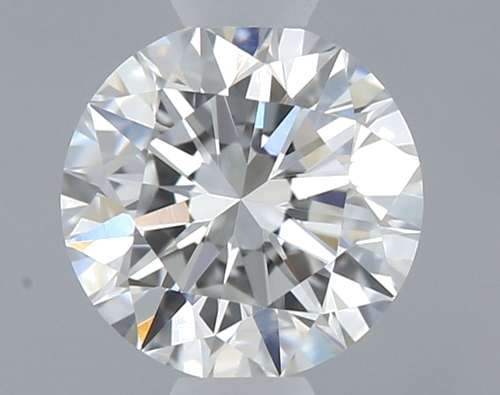 0.5 carat F-VVS2 Excellent cut Natūralus Round Deimantas (1)