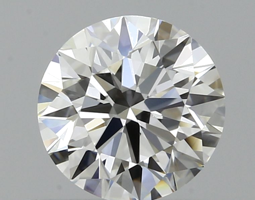 0.5 carat F-VVS2 Excellent cut Natūralus Round Deimantas (1)