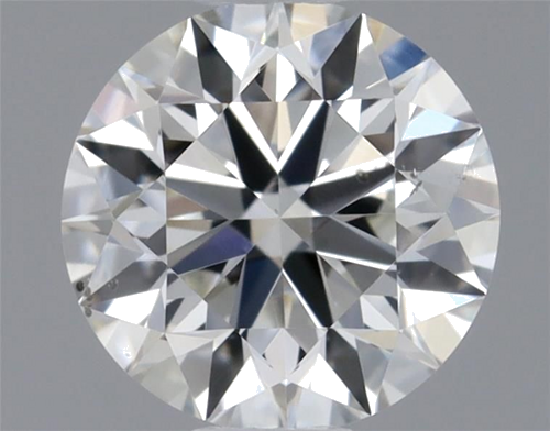 0.42 carat I-SI1 Excellent cut Natūralus Round Deimantas (1)