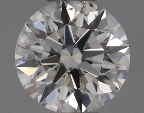 0.31 carat I-SI2 Excellent cut Natūralus Round Deimantas (1)