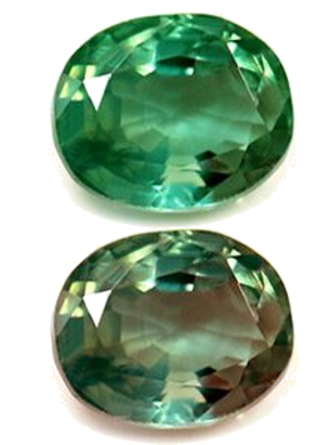 0.68 carat GREEN Oval Alexandrite (1)