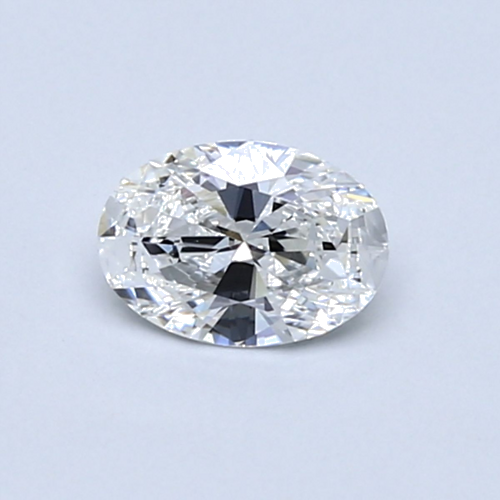 0.45 carat F-VS1 Natūralus Oval Deimantas (1)