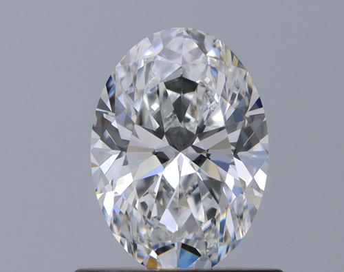 0.71 carat F-VVS1 Natūralus Oval Deimantas (1)