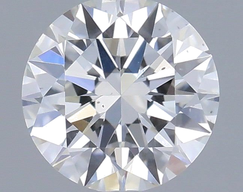 0.4 carat F-SI1 Excellent cut Natūralus Round Deimantas (1)