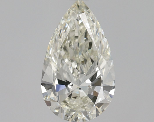 0.7 carat K-VVS1 Natūralus Pear Deimantas (1)