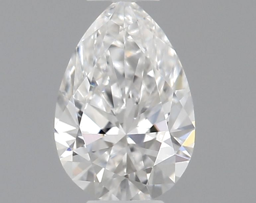0.24 carat D-VVS2 Natūralus Pear Deimantas (1)