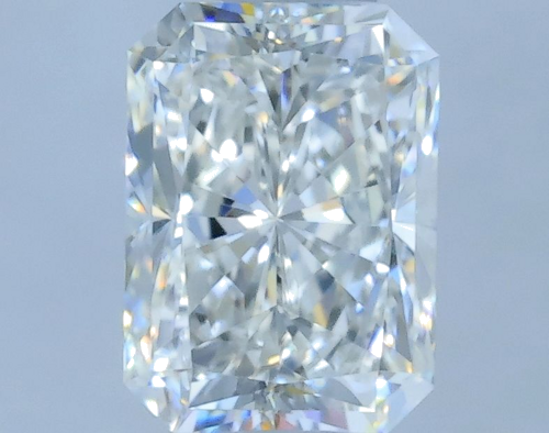 0.5 carat H-VVS2 Natūralus Radiant Deimantas (1)