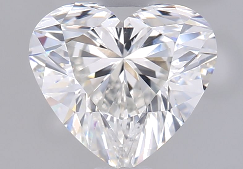 1.18 carat H-SI1 Natūralus Heart Deimantas (1)