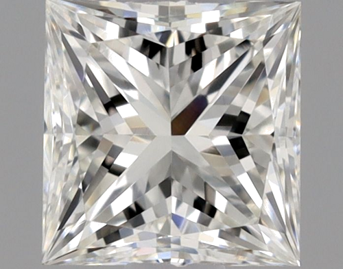 0.32 carat H-VVS1 Natūralus Princess Deimantas (1)