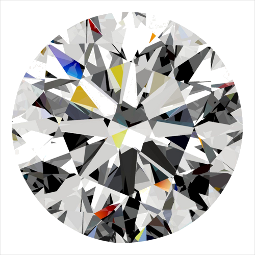 0.3 carat G-VVS2 Very Good cut Natūralus Round Deimantas (1)