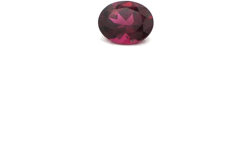 3.0 carat PURPLE Oval Garnet (1)