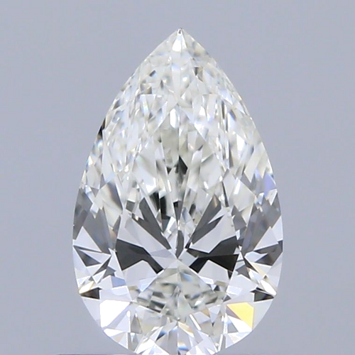 0.54 carat H-VS1 Natūralus Pear Deimantas (1)