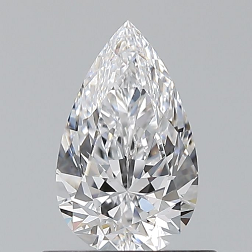 0.62 carat D-VS1 Natūralus Pear Deimantas (1)