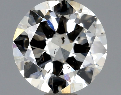 0.45 carat I-SI2 Excellent cut Natūralus Round Deimantas (1)