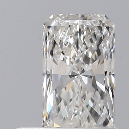 0.5 carat F-VVS2 Natūralus Radiant Deimantas (1)